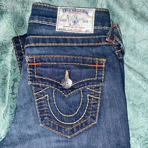 True Religion Dark Wash Jeans